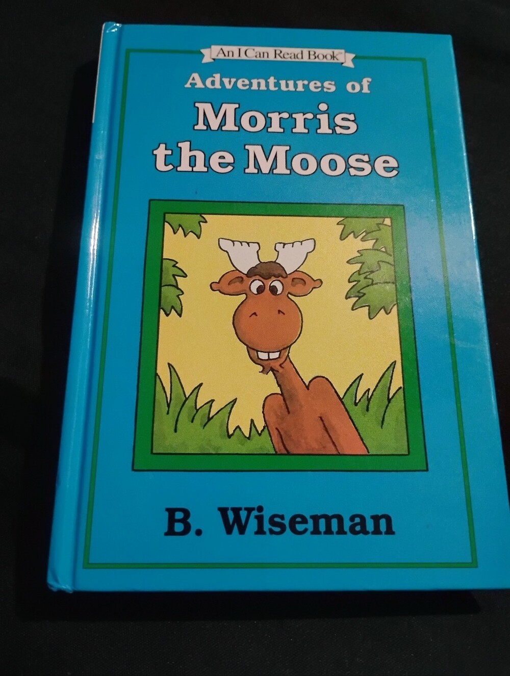 Morris the Moose Book - Blue